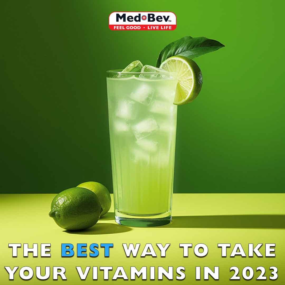 The best way to take your vitamins med-bev limeade